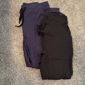 Two pairs of Lululemon pants size 4